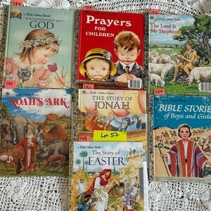 Little Golden Books Religious Collection for Kids
